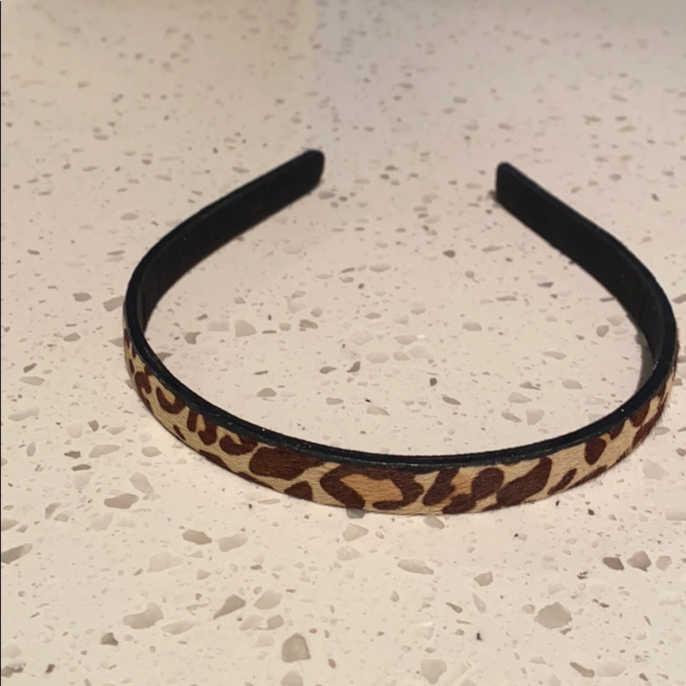 Jcrew leopard print headband